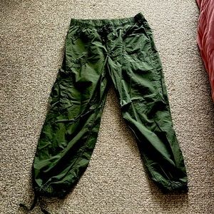 Aerie High Wasted Cargo Pants Size XL
